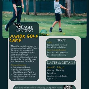 Eagle Landing Junior Golf Camp
