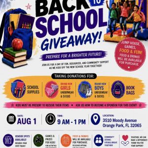 Clay County Storms Back to School Event