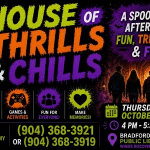 House of Thrills & Chills at Bradford County Library