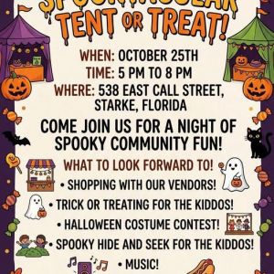 K3 Cakery presents Starke's Spooktacular Tent or Treat